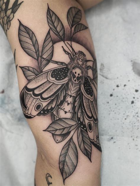 moth shin tattoo|Unique Shin Moth Tattoo Designs for a Standout Look